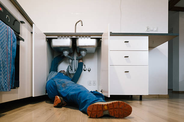 Professional Plumbing technician working in Haltom City, TX